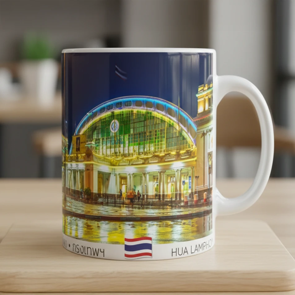 Bangkok Hua Lamphong Station – Coffee Cup