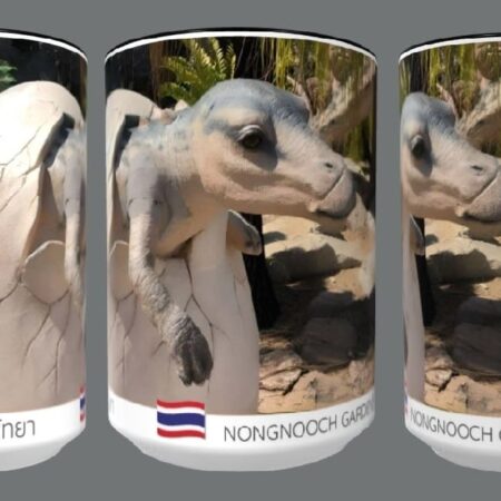 Nong Nooch Gardens: Baby Dino Coffee Cup